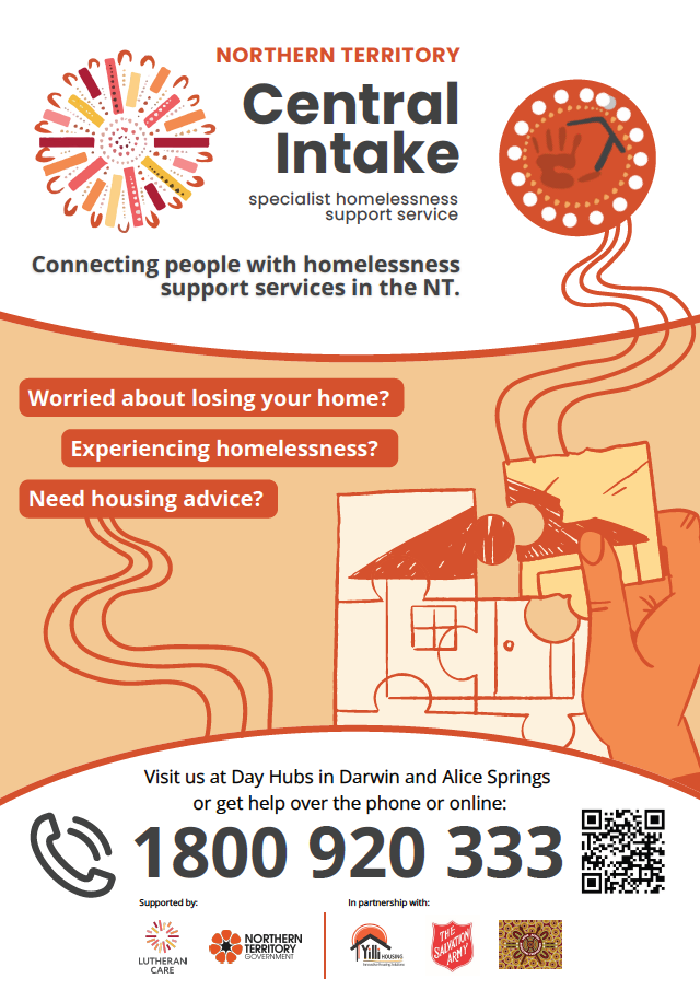 NT Central Intake poster