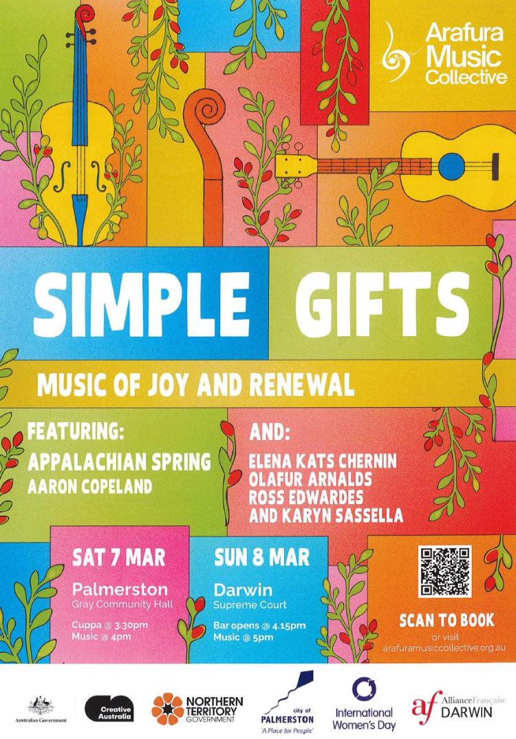 Simple Gifts – music of joy and renewal